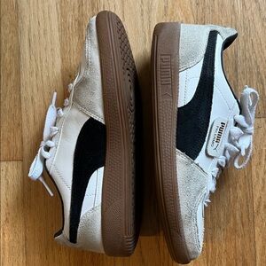 Puma Palermo White/Natural Sneakers